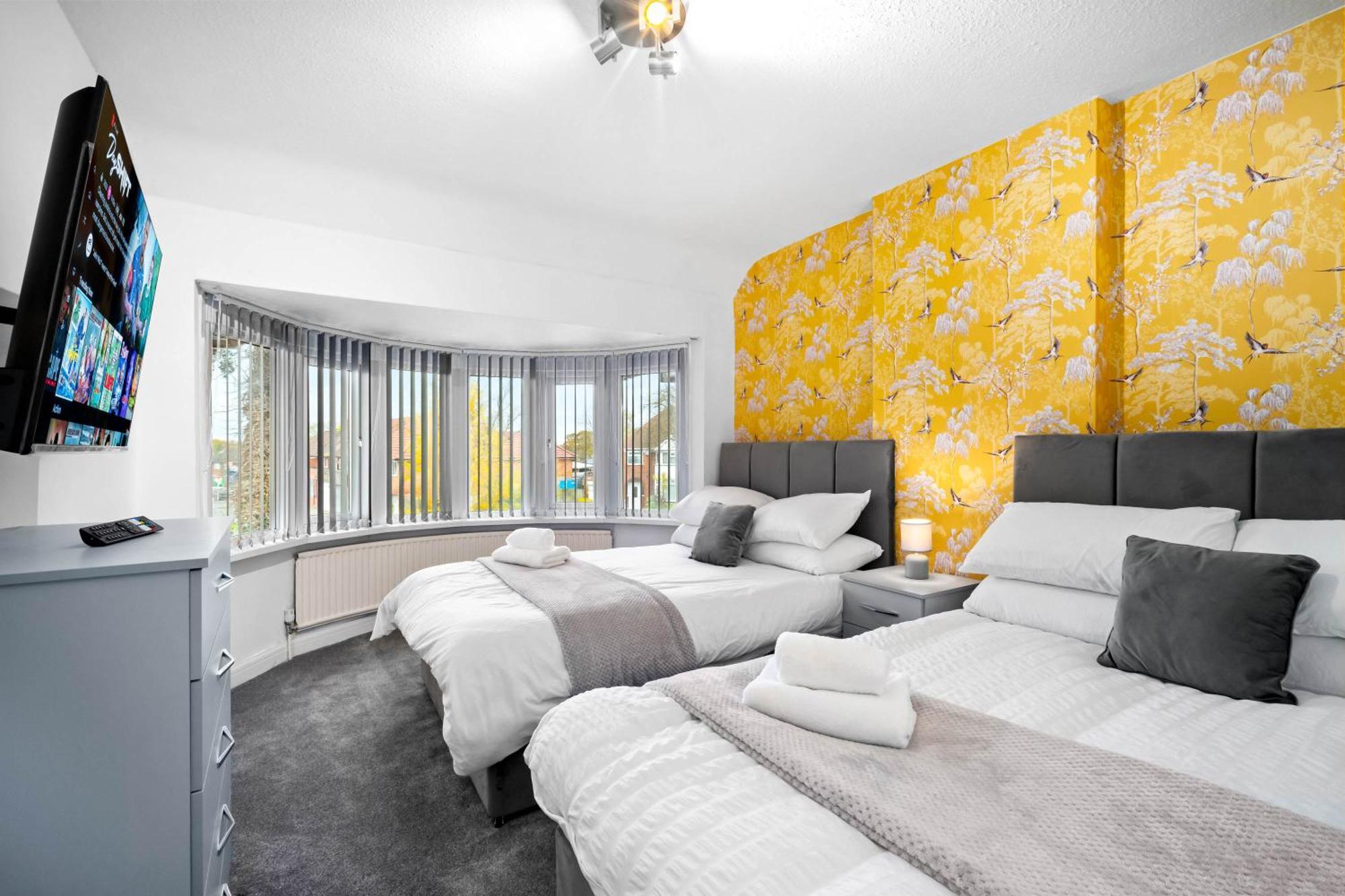 Modern 18 Guest Large Home In Solihull - Near Nec, Jlr, Hs2 And Bhx Birmingam Exterior foto